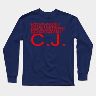 Texans Quarterbacks with CJ Stroud Long Sleeve T-Shirt